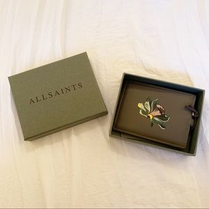 ALLSAINTS • Flora Leather Cardholder
